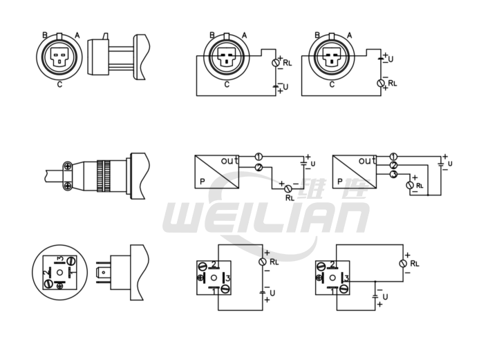 陶瓷压阻型压力C送器 億彩压力传感器